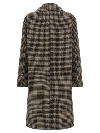 Brown Virgin Wool Coat