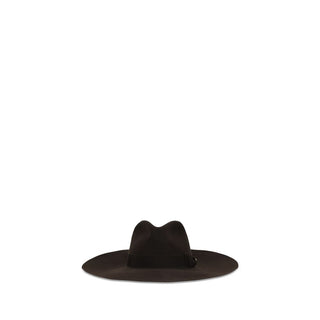 Brown Fabric Fedora