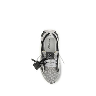 Gray Fabric Athletic Sneakers