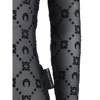 Black Polyamide Pattern Shirt