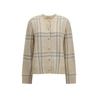 Beige Cashmere Cardigan