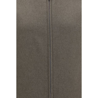 Bicolor Cashmere Bomber