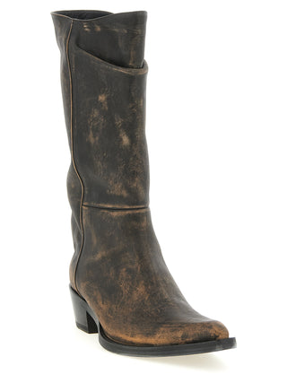 Brown Calfskin Chelsea Boots