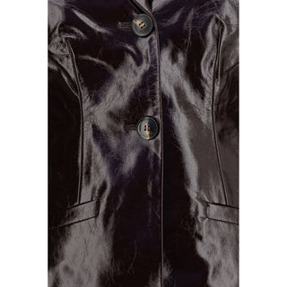 Bordeaux Polyethylene Full-Length Jacket