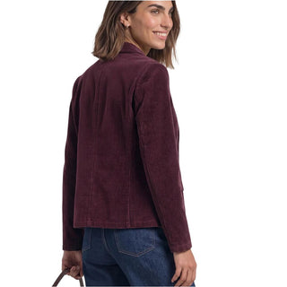 Purple Cotton Blazer