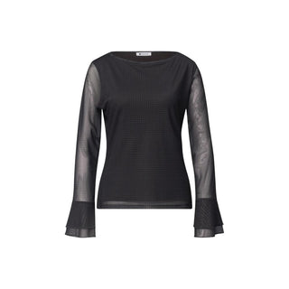 Bicolor Polyester Blouse