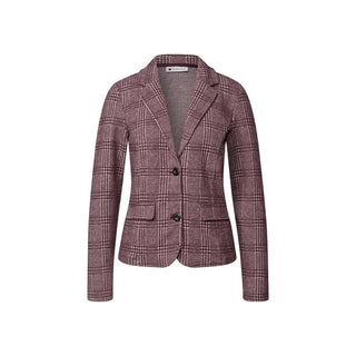 Purple Polyester Blazer