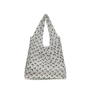 White Polyurethane Shoulder Bag