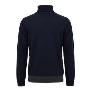 Green Wool Men Sweater