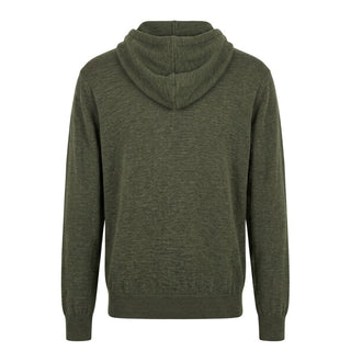 Green Wool Men's Sweater