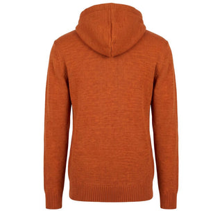 Orange Wool Men's Sweater