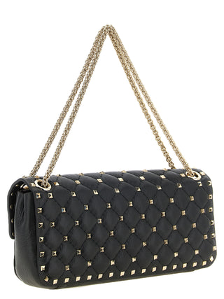 Black Goatskin Shoulder Bag