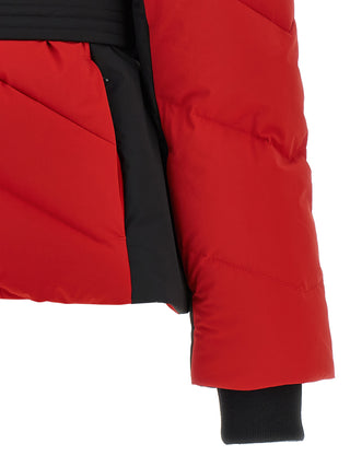 Red Nylon Shell Jacket