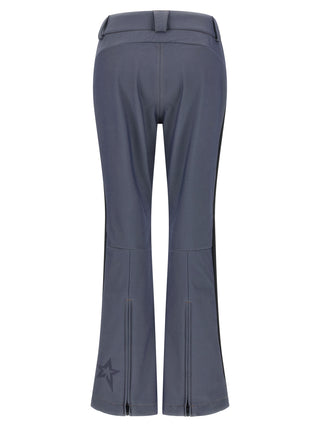 Gray Polyester Athletic Pants