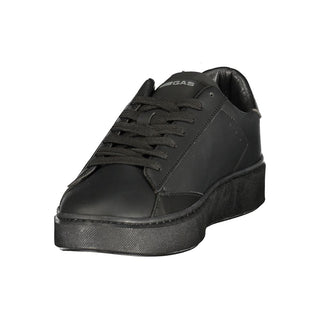 Nero Polyurethane Men Sneaker