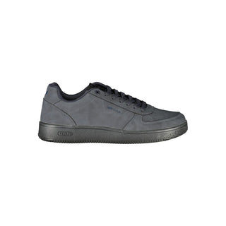 Blue Polyurethane Men's Sneaker