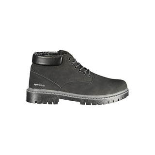 Black Polyurethane Men's Boot