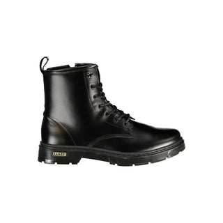 Nero Polyurethane Women's Stivaletti