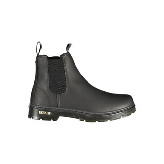 Black Polyurethane Women's Boot