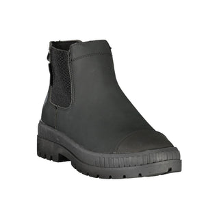 Black Polyurethane Women's Boot
