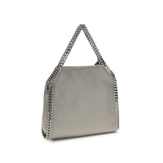Gray Polyester Handbag