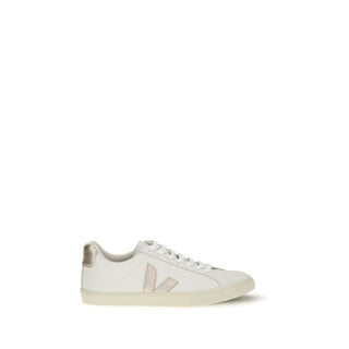 White Calf Leather Bos Taurus Low Top Sneakers