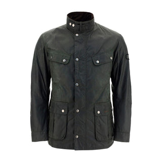 Bicolor Cotton Shell Jacket