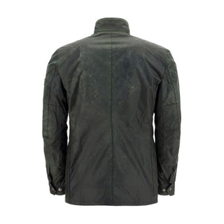 Bicolor Cotton Shell Jacket