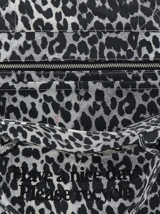 Gray Recycled Cotton Tote Bag