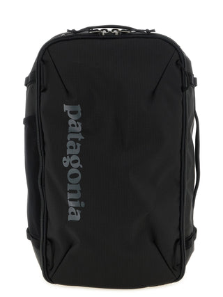 Black Polyester Backpack