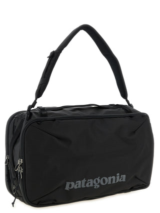 Black Polyester Backpack