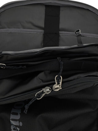 Black Polyester Backpack