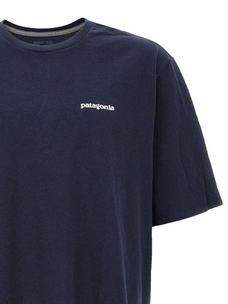 Blue Polyester T-Shirt