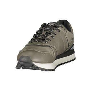 Gray Polyurethane Men's Sneaker