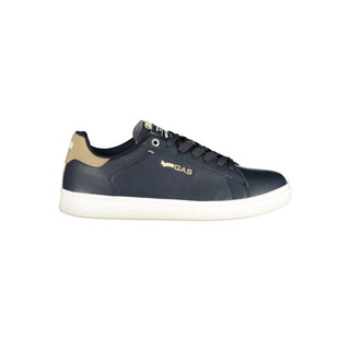 Blu Polyurethane Men's Sneaker
