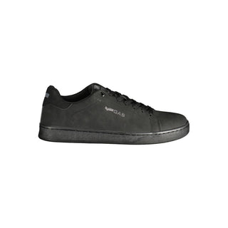 Black Polyurethane Men's Sneaker