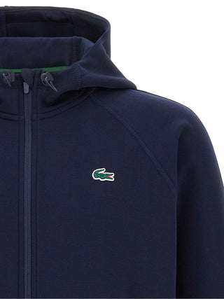 Blue Polyester Sweatshirt