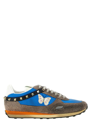 Multicolor Calfskin Low Top Sneakers