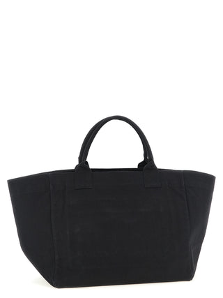 Black Recycled Cotton Tote Bag