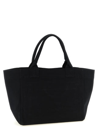 Black Recycled Cotton Tote Bag