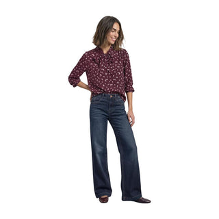 Bordeaux Viscose Blouse