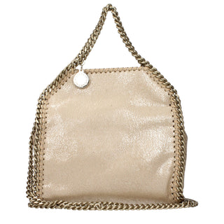 Gold Leather Handbag