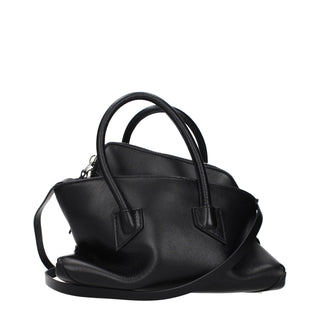 Black Leather Handbag