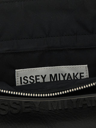 Black Polyester Shoulder Bag