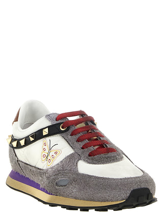 Multicolor Calfskin Athletic Sneakers