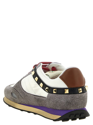 Multicolor Calfskin Athletic Sneakers