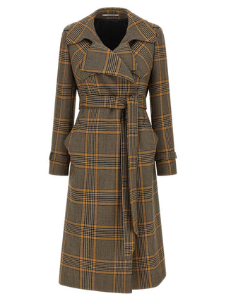 Brown Virgin Wool Coat