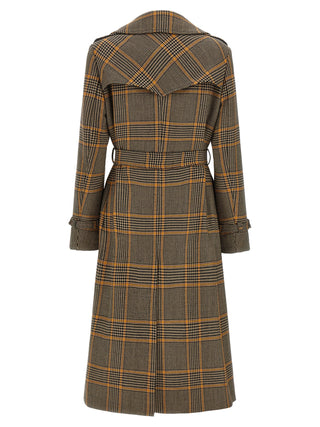 Brown Virgin Wool Coat