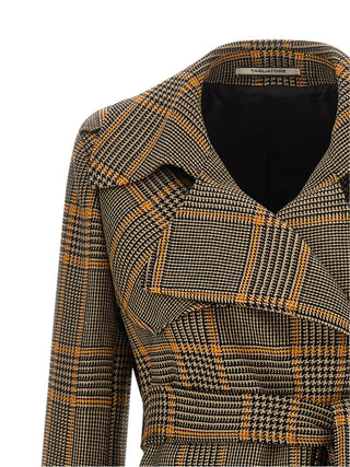 Brown Virgin Wool Coat