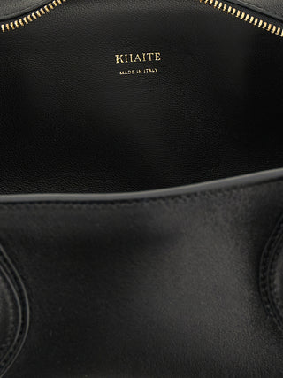 Black Lamb Leather Shoulder Bag